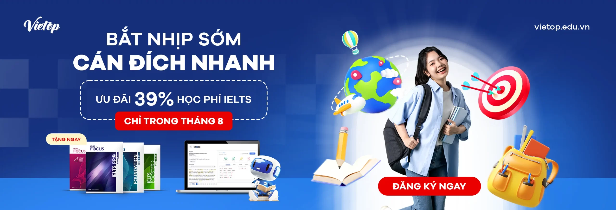 Ưu đãi đến 39% học phí IELTS