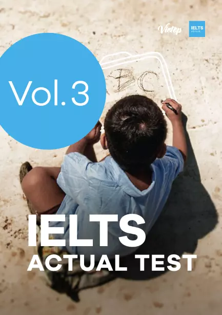 Cover ebook IELTS Actual Test 3