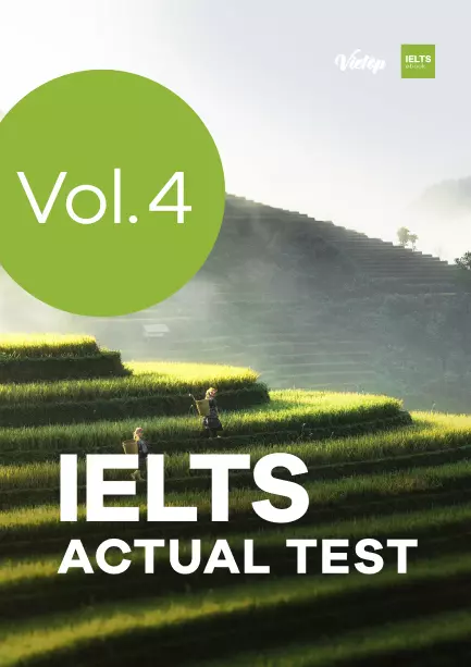 Cover ebook IELTS Actual Test 4