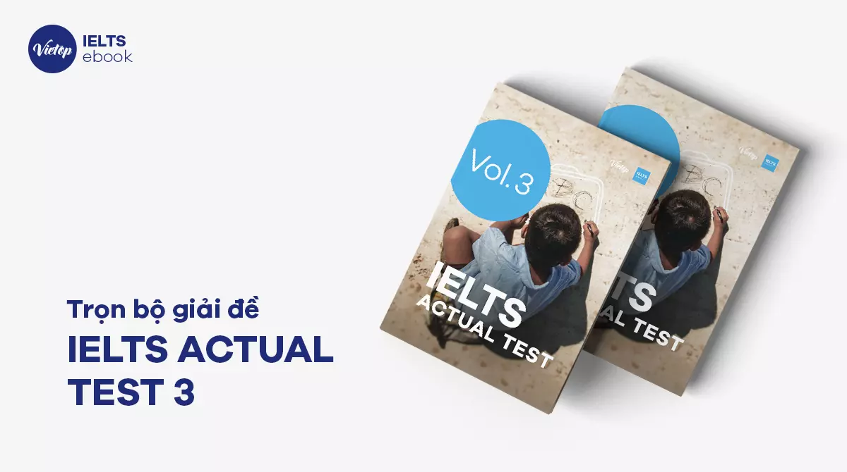Thumnail ebook IELTS Actual Test 3