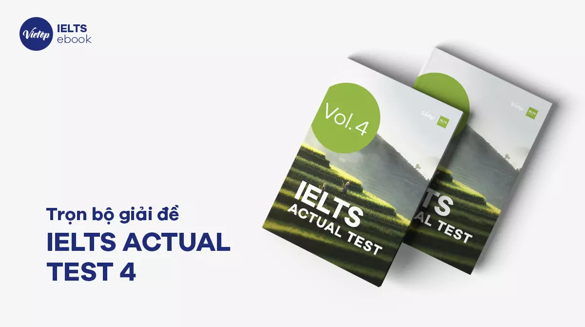 Thumnail ebook IELTS Actual Test 4