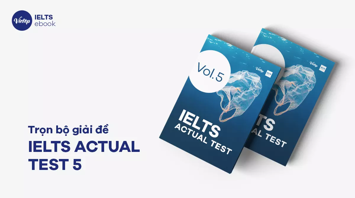 Thumnail ebook IELTS Actual Test 5