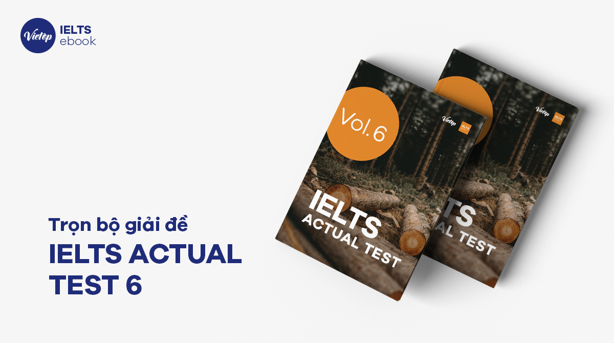 Thumnail ebook IELTS Actual Test 6