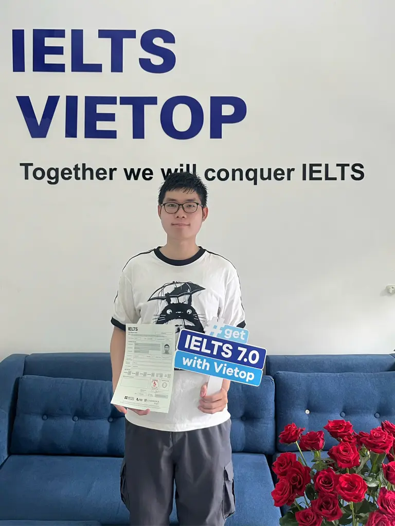 Học viên đạt điểm Vietop Thủ Đức 3