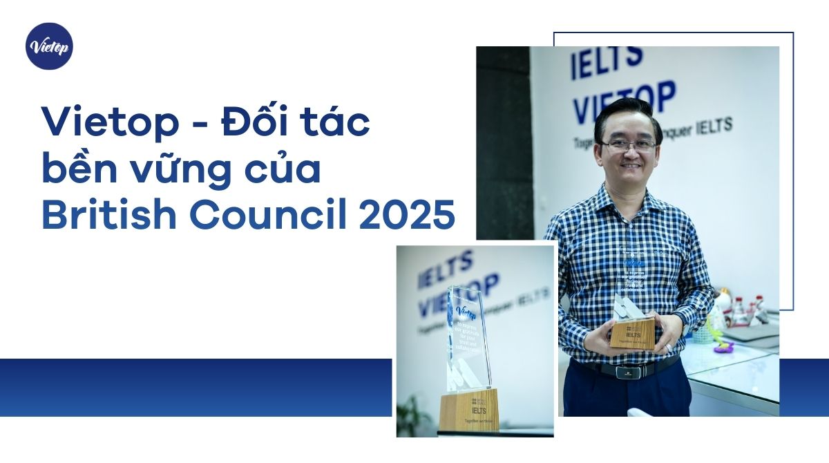 Vietop được vinh danh top đối tác bền vững 2025