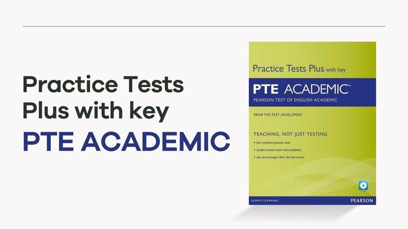 Sách PTE Academic Practice Tests Plus
