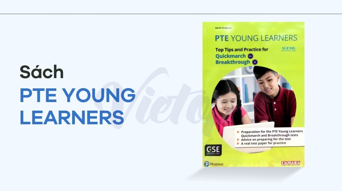 Sách PTE Young Learners