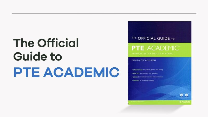Sách The Official Guide to PTE Academic