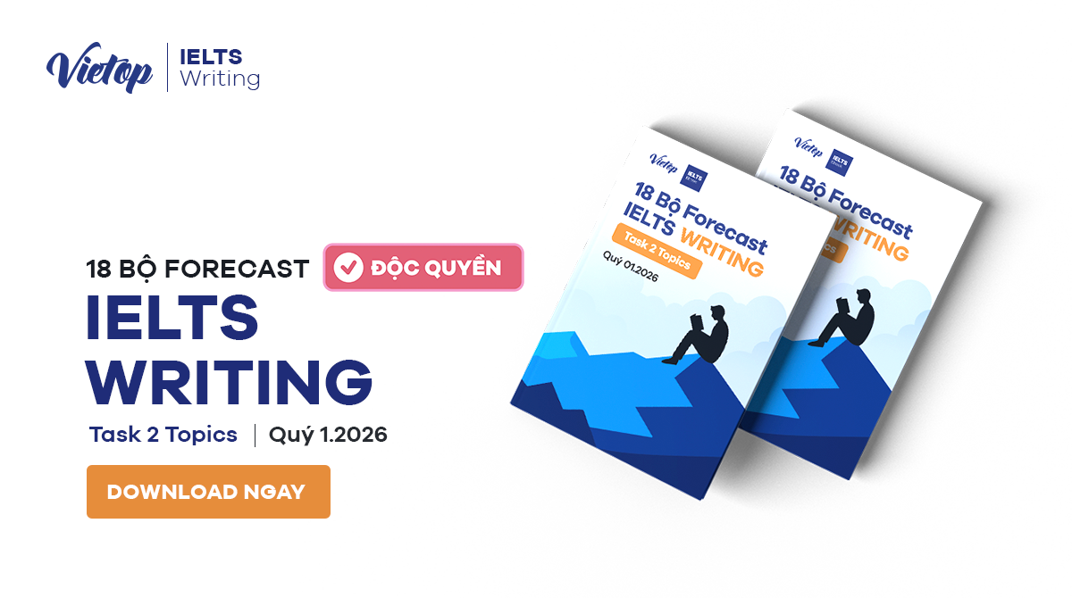 Thumnail ebook 18 bộ forecast IELTS Writing Task 2 quý 4/2025