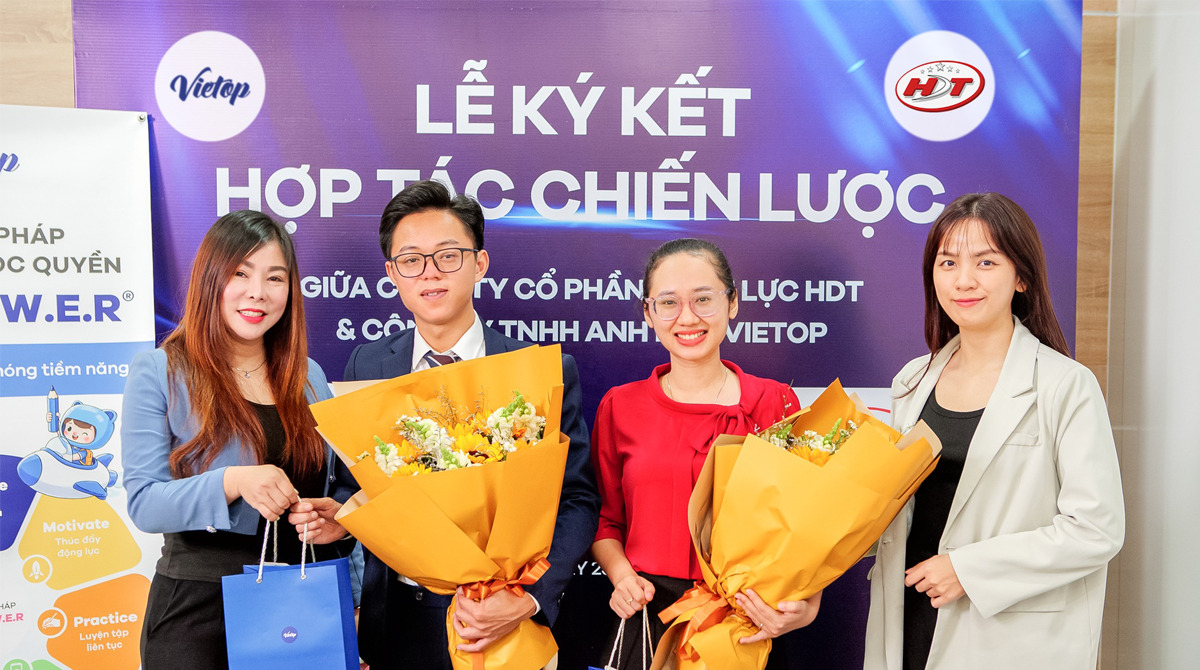 Vietop ký kết hợp tác chiến lược cùng HDT Hà Nội