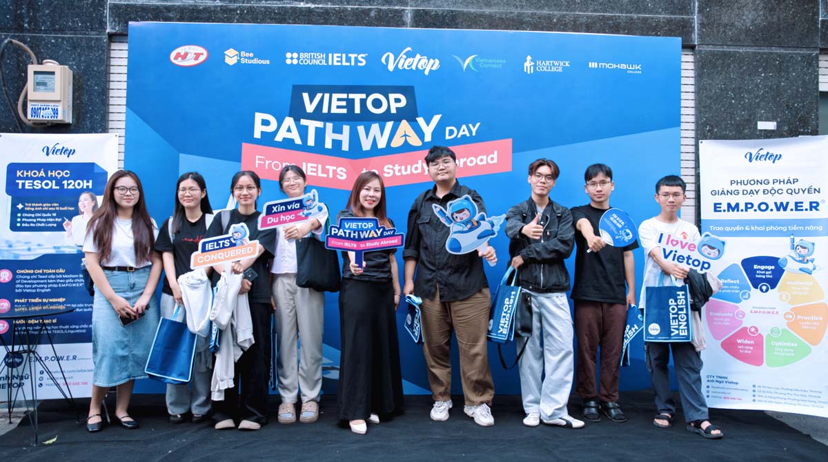 Vietop Pathway Day – Khai mở lộ trình học tập và định hướng tương lai cho học viên