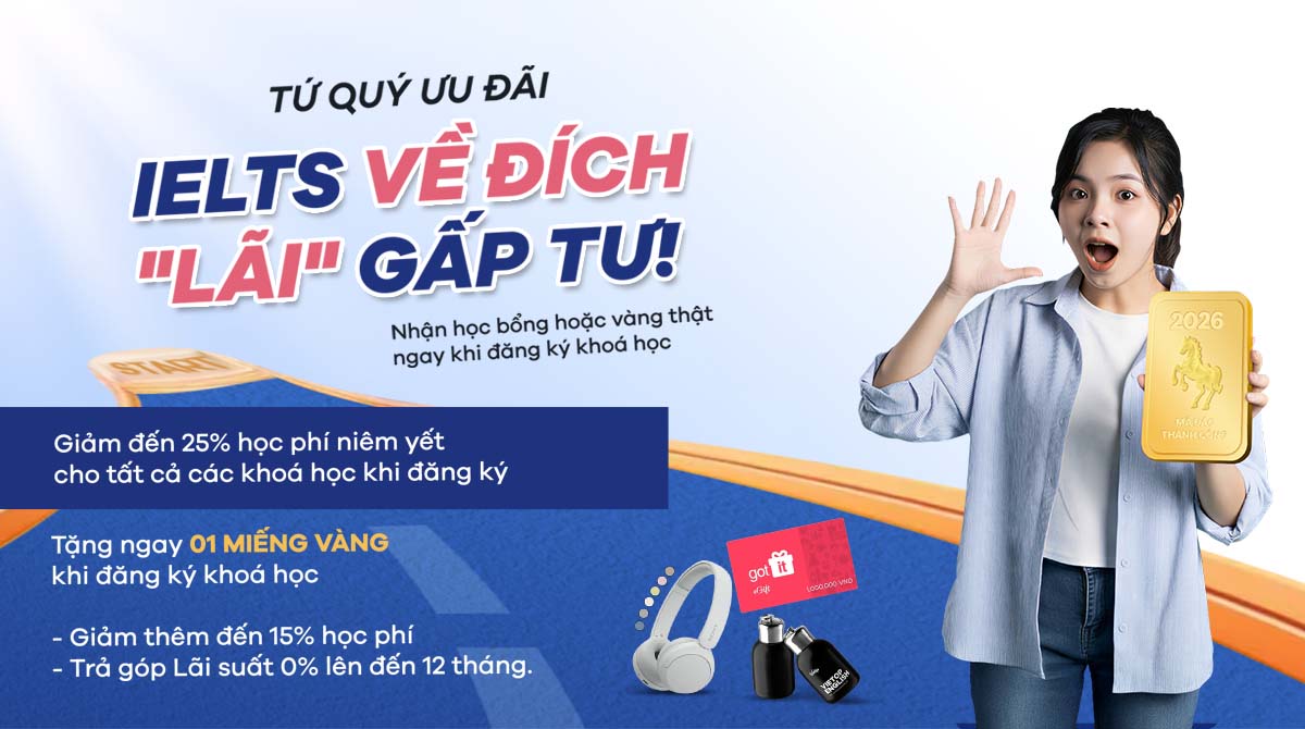 Chương trình ưu đãi tháng 04