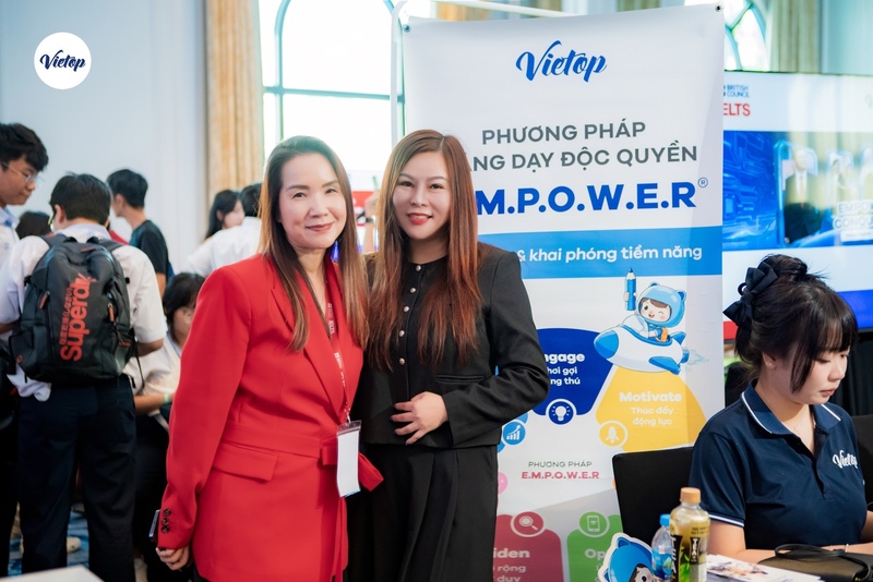 Vietop English lan tỏa tinh thần chinh phục IELTS tại IELTS Fair 2026