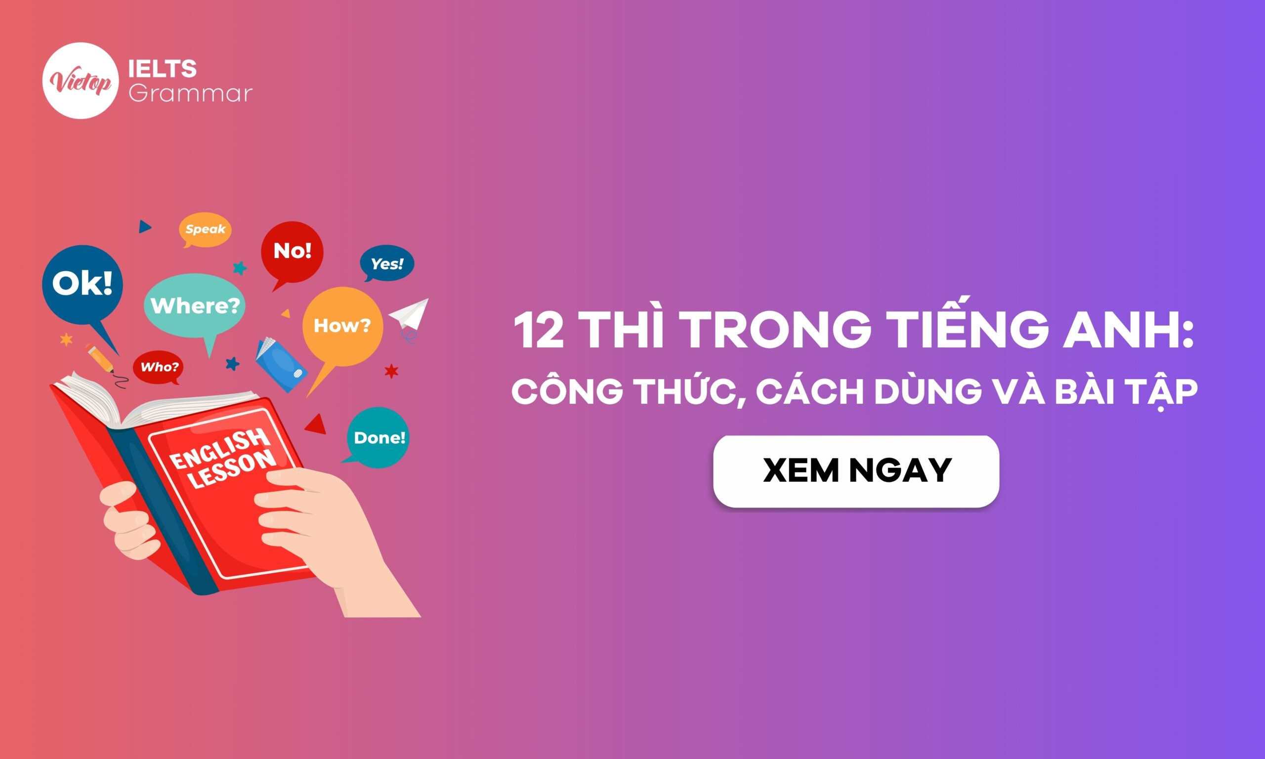 12 thì trong tiếng Anh