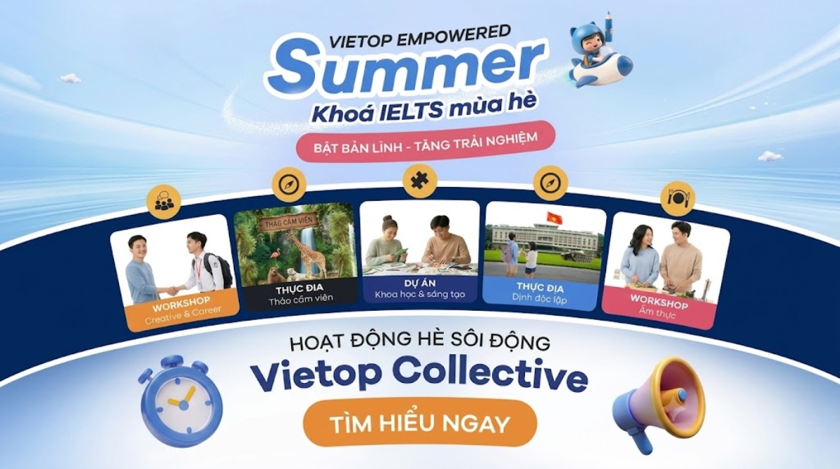 Kết hợp ielts và trãi nghiệm thực tế