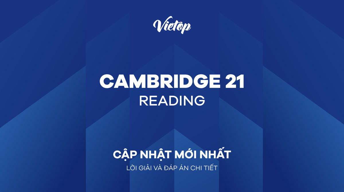 Download Ebook giải đề Cambridge IELTS 21 Reading 2026