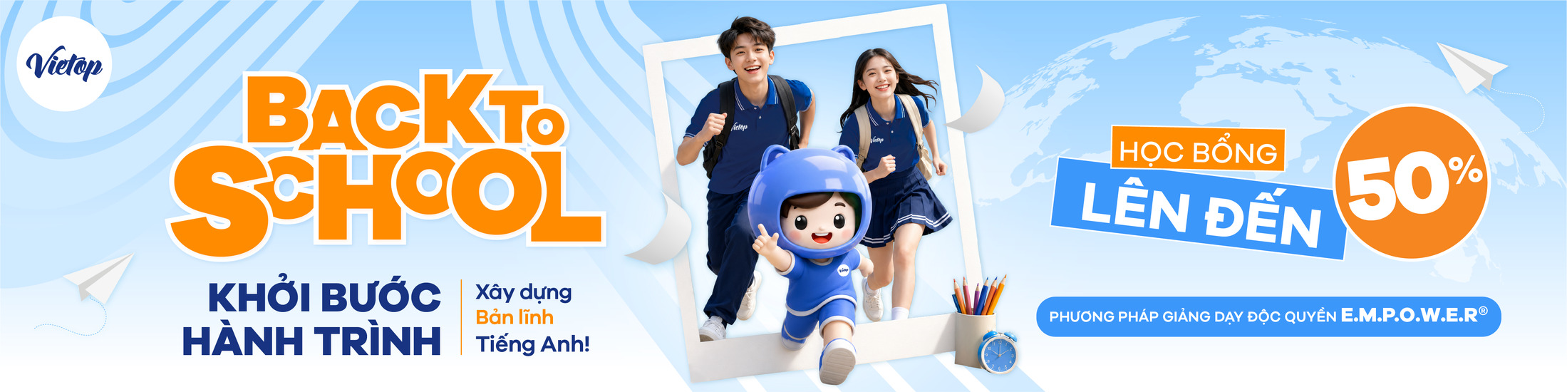 banner chương trình back to school