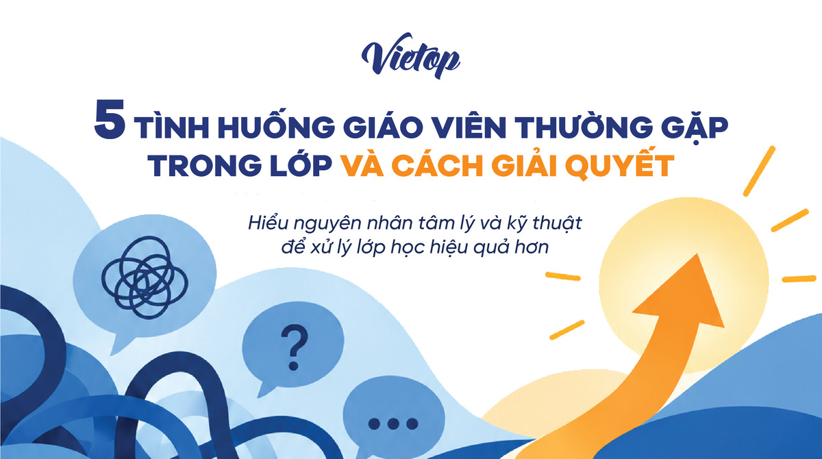 Thumbnail Ebook 5 tình huống giáo viên thường gặp trong lớp và cách giải quyết